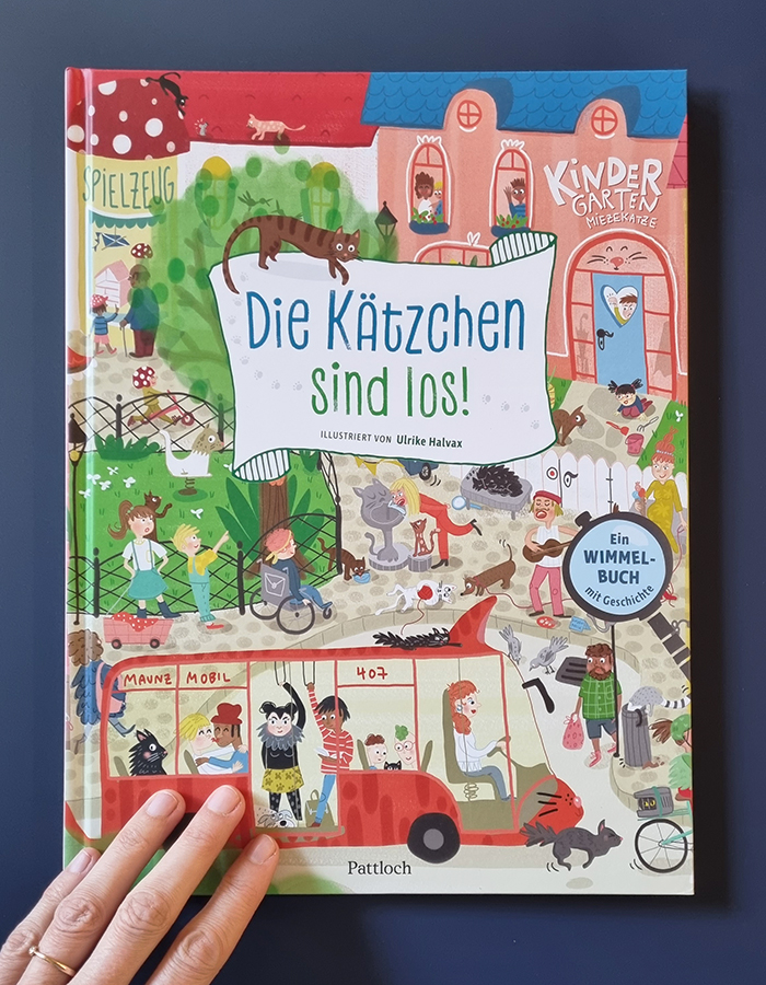 Wimmelbuch für Katzenfans